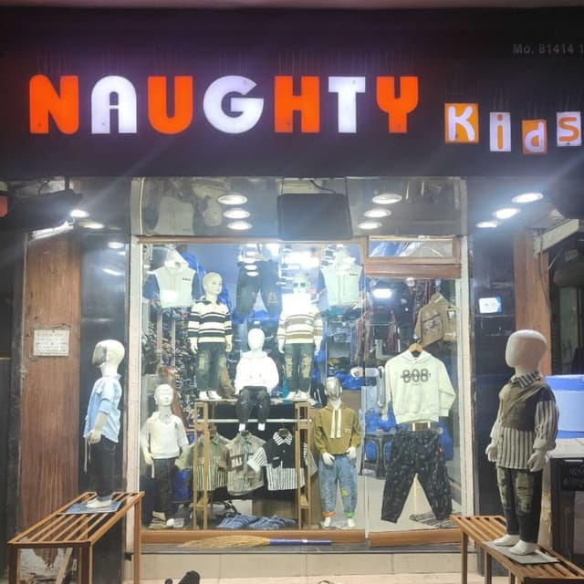 Naughty kids wear