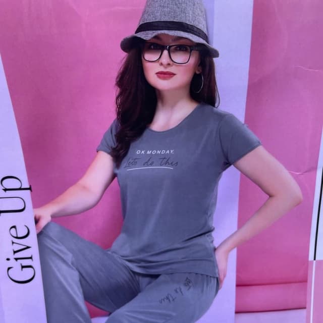 Gray Loungewear Set