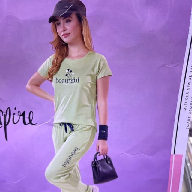Light Green Loungewear Set