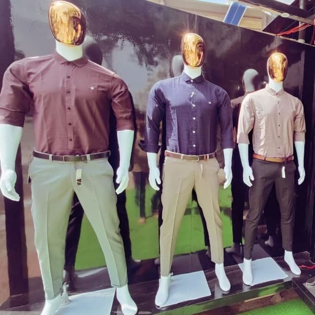 Various - Maroon, Navy, Tan Shirt and Pants