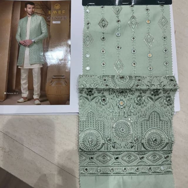 Sage Green and Silver Jacket