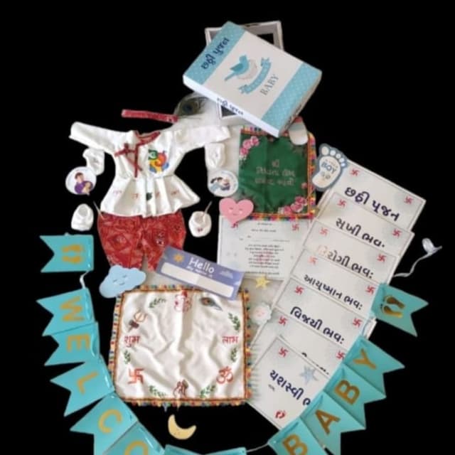 White, Red, Multicolor Baby Clothing Set