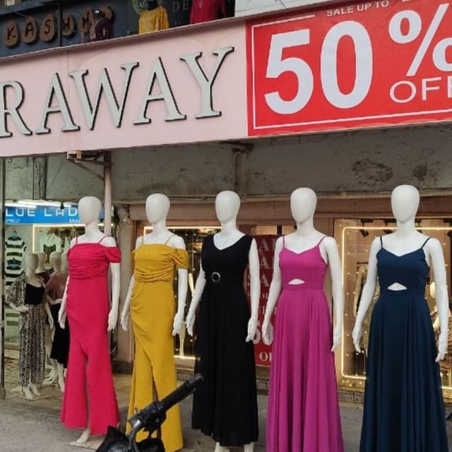 Various - Red, Yellow, Black, Pink, Blue Dress