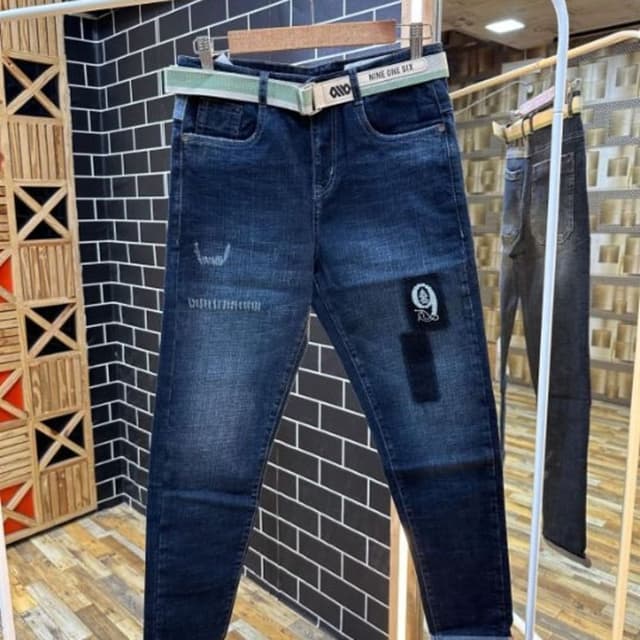 Dark Blue, faded wash Jeans