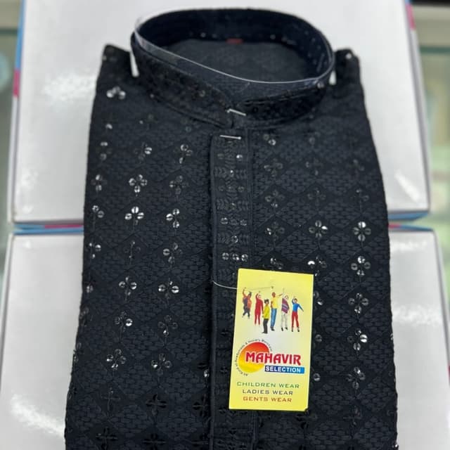 Black Kurta