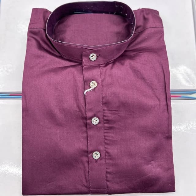 Deep maroon Kurta