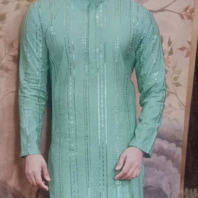 Seafoam Green Kurta