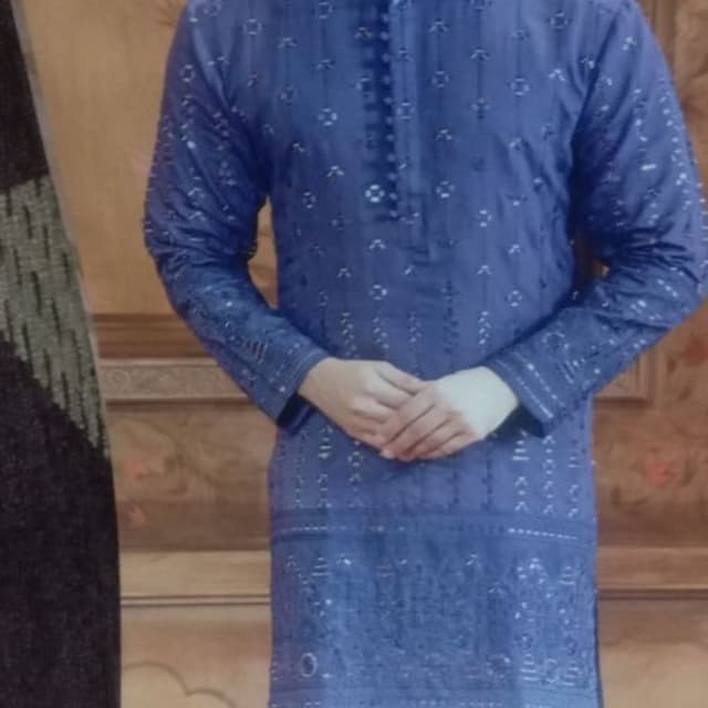 Blue Kurta