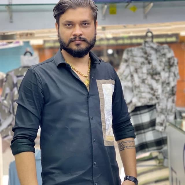 Black, Brown, White Shirt