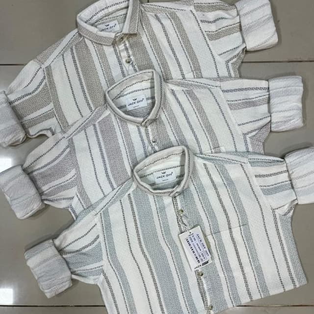 White and Gray Shirt