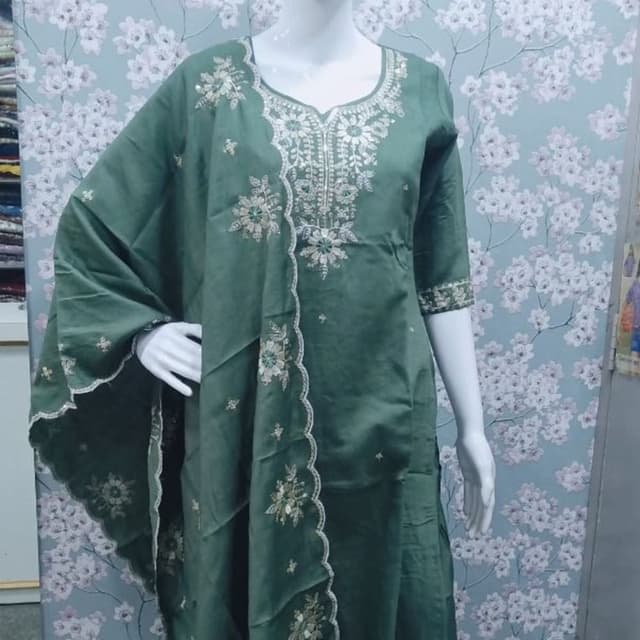 Light Green Salwar Suite
