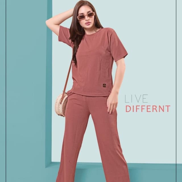 Mauve Loungewear Set