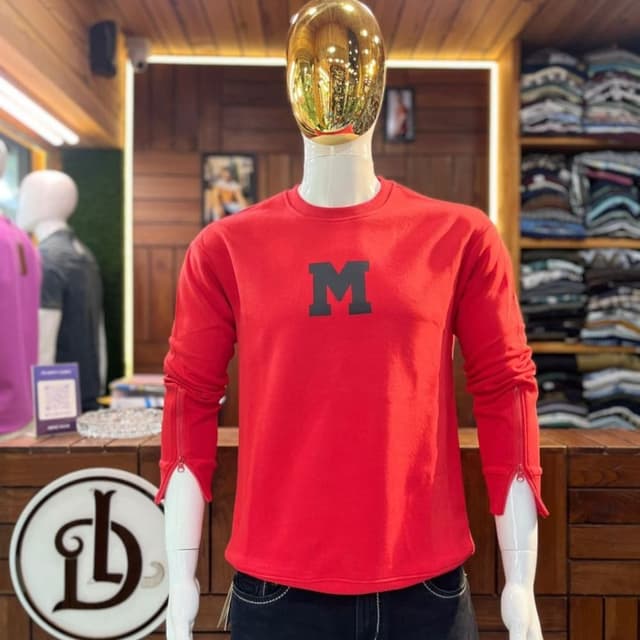 Red and Black Sweatshirt