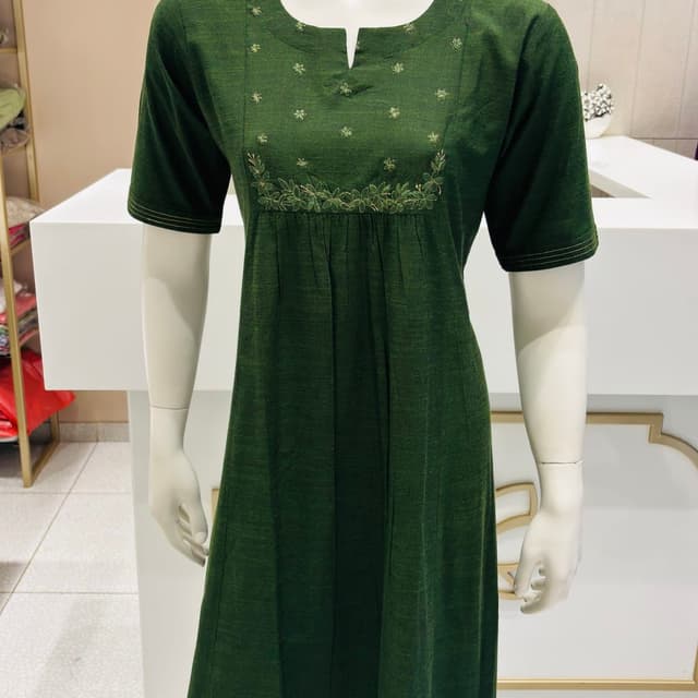 Maroon Light Green Salwar Suite