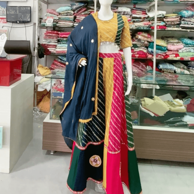 Navy Blue Salwar Suite