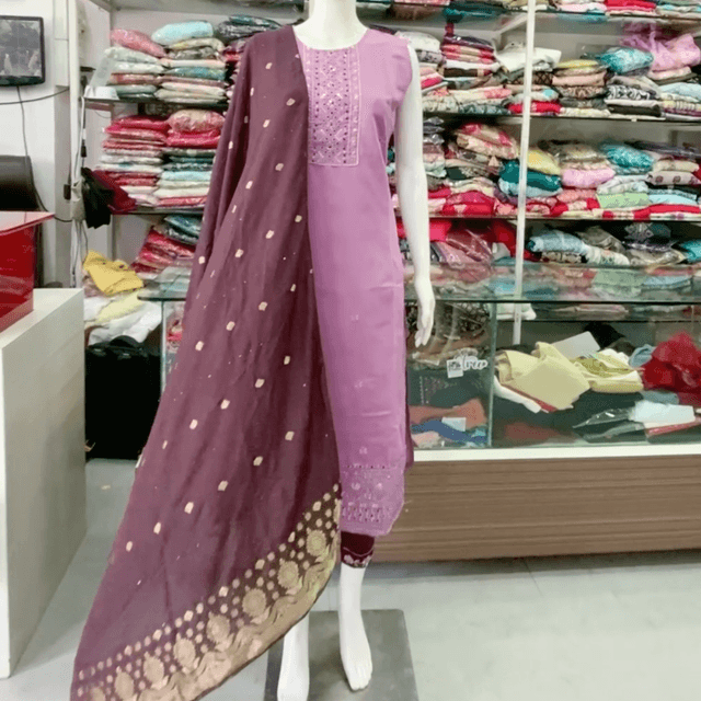 Navy Blue Salwar Suite