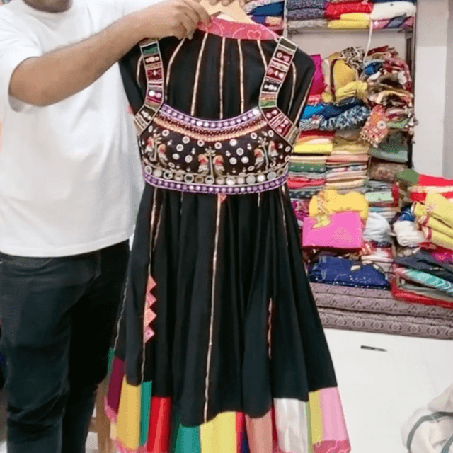 Dark Gray Lehenga