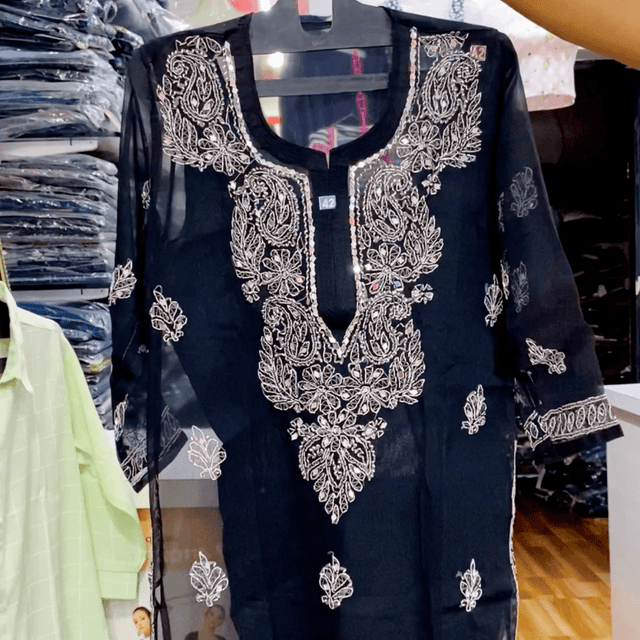 Navy Blue Salwar Suite