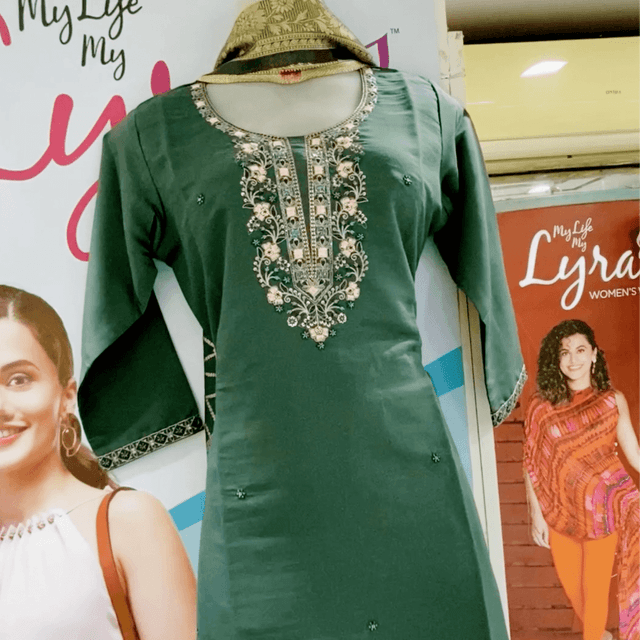 Light Green Salwar Suite
