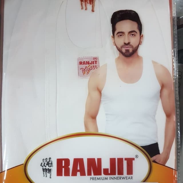 White Innerwear Vest