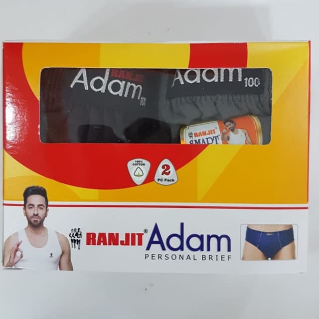 Black, White, Yellow, Red Personal Brief