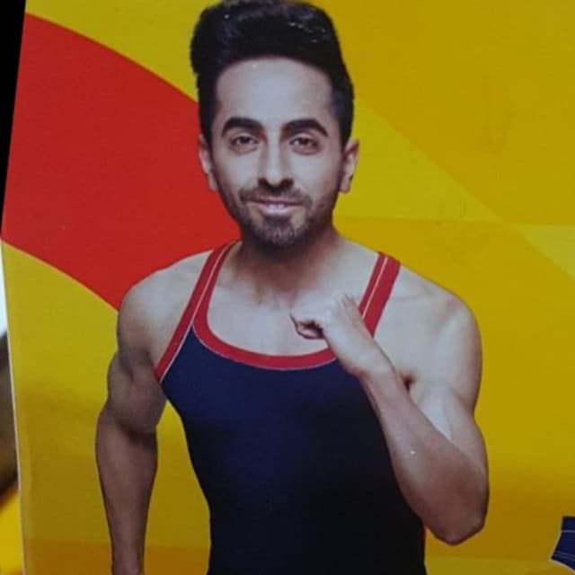 Navy Blue and Red Tank Top/Vest