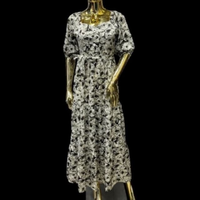 Black and White Dress