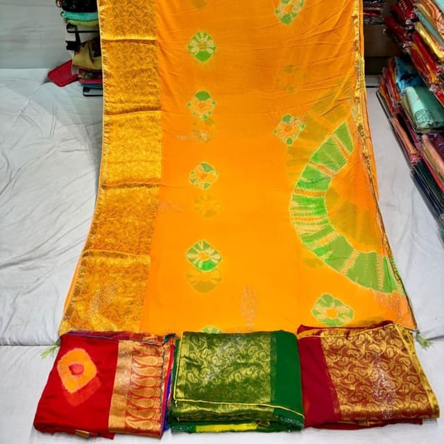 Yellow Saree