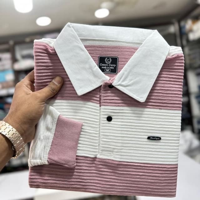 Pink, White Shirt