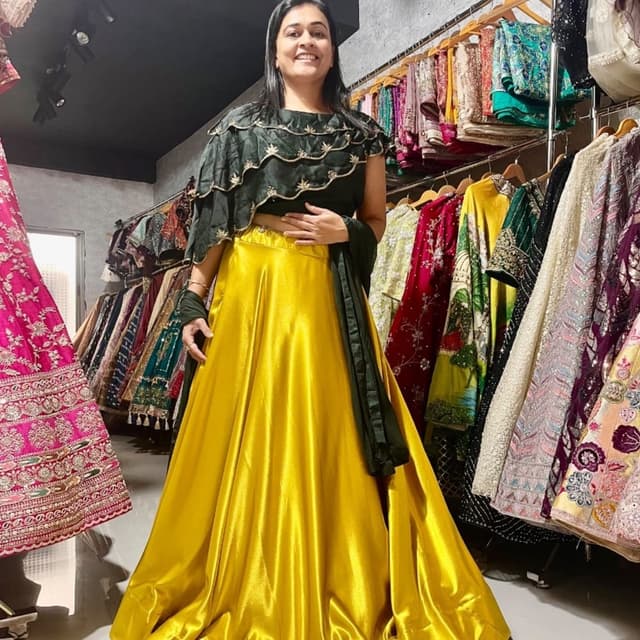 Yellow Lehenga