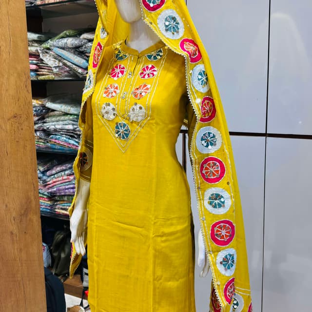 Yellow Salwar Suite
