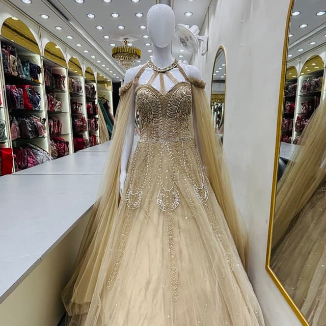 Champagne gold Dress