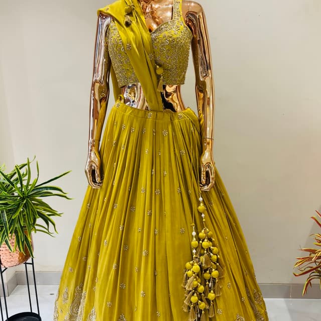 Yellow Lehenga