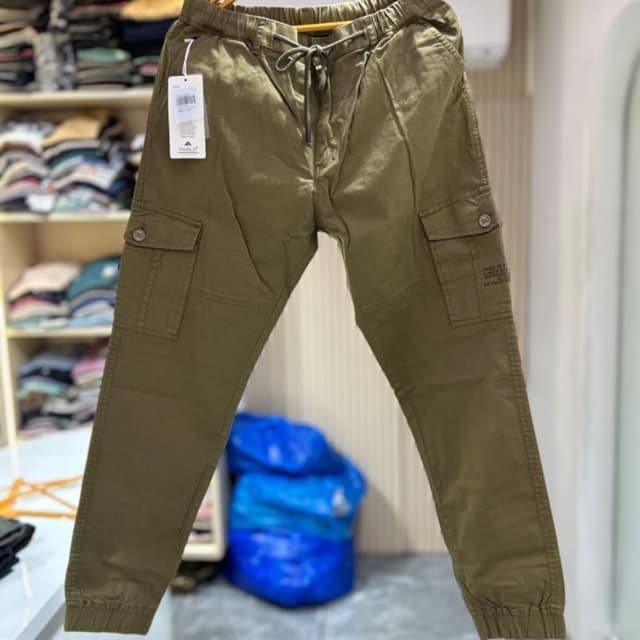 Olive Green Cargo Pants
