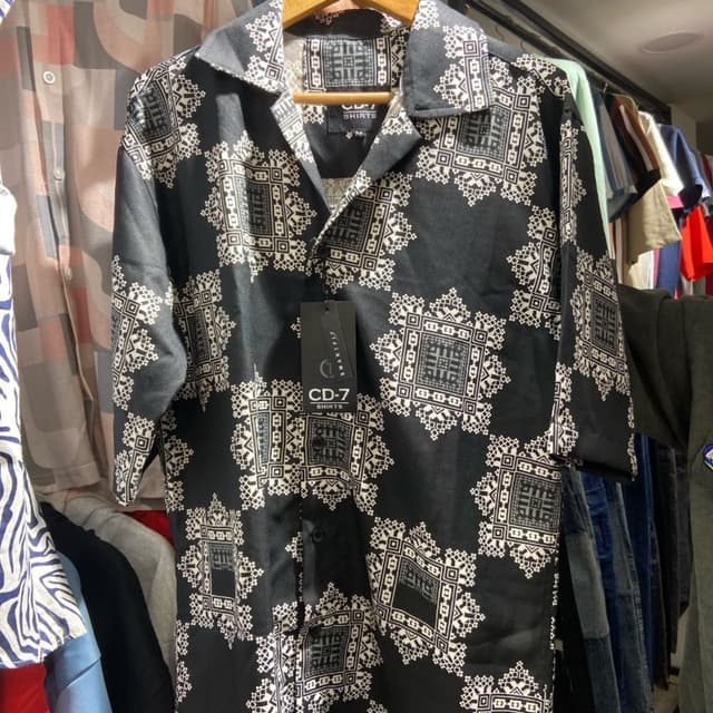 Black and White Shirt