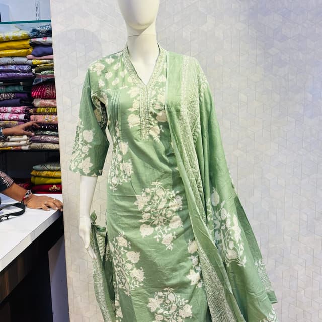 Light Green Salwar Suite
