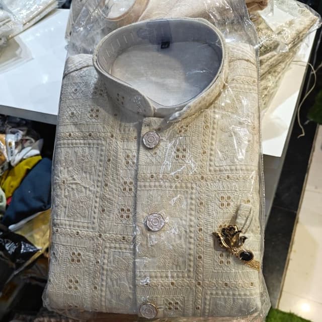 Ivory/Cream Kurta