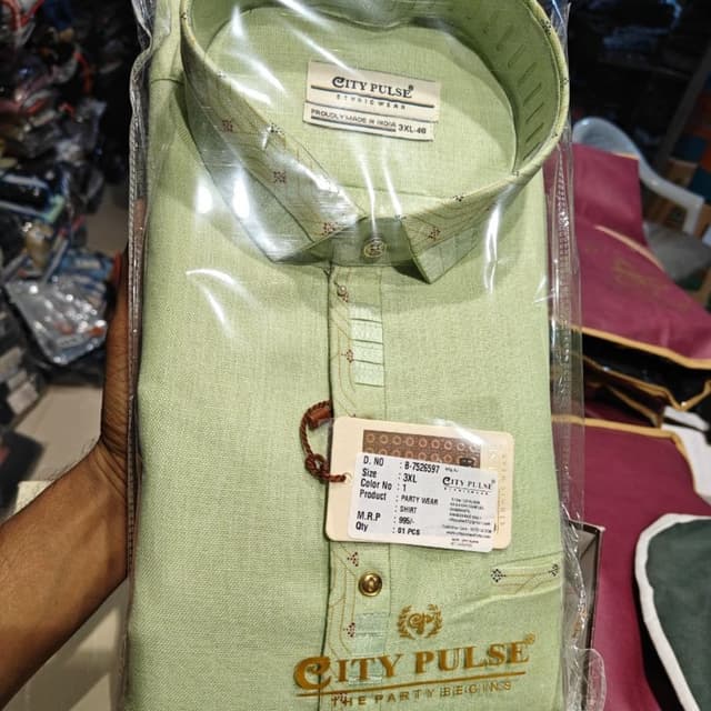 Light Green Shirt