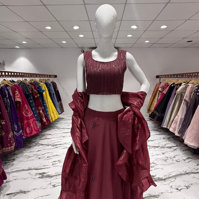 Maroon Dress