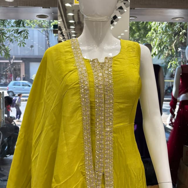 Yellow Salwar Suite