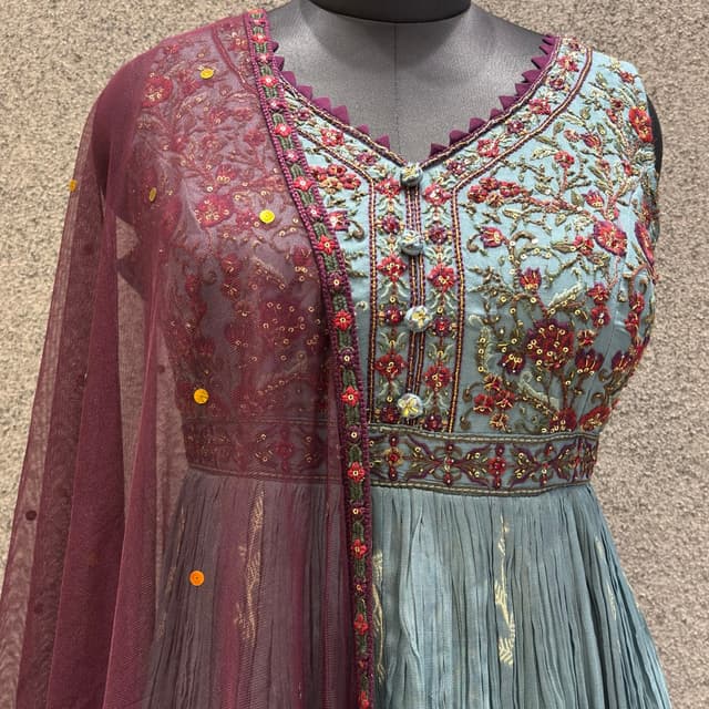 Maroon Lehenga