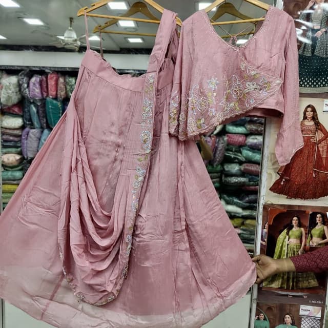 Mauve Lehenga Choli