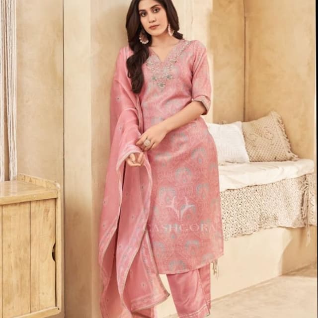 Pink Salwar Suite