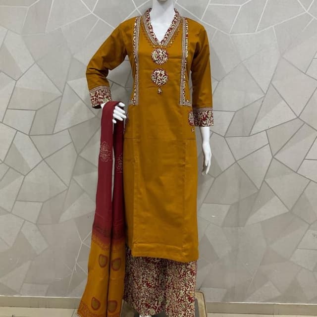 Yellow Salwar Suite