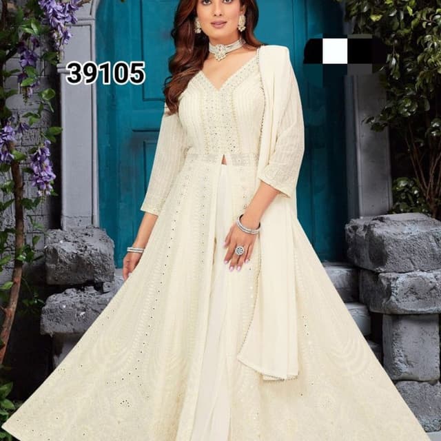 White Salwar Suite