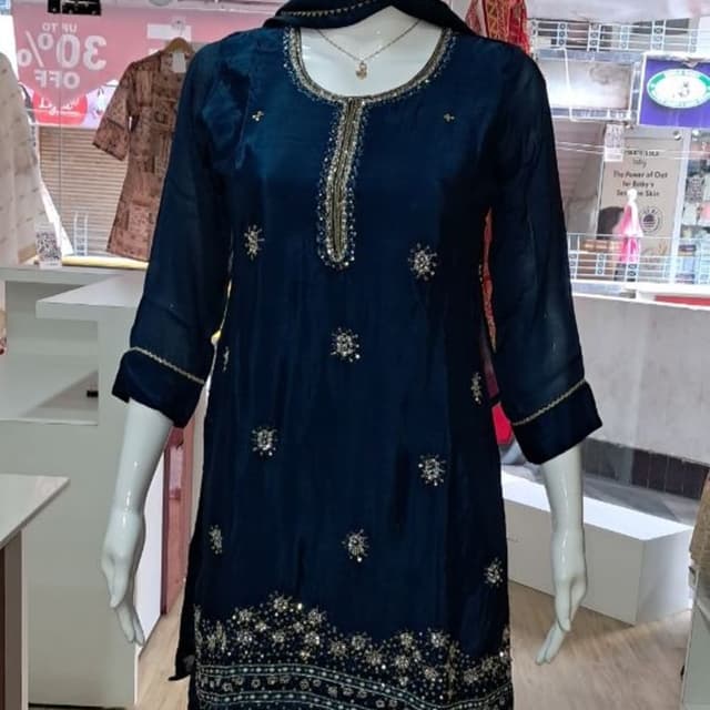 Blue Salwar Suite