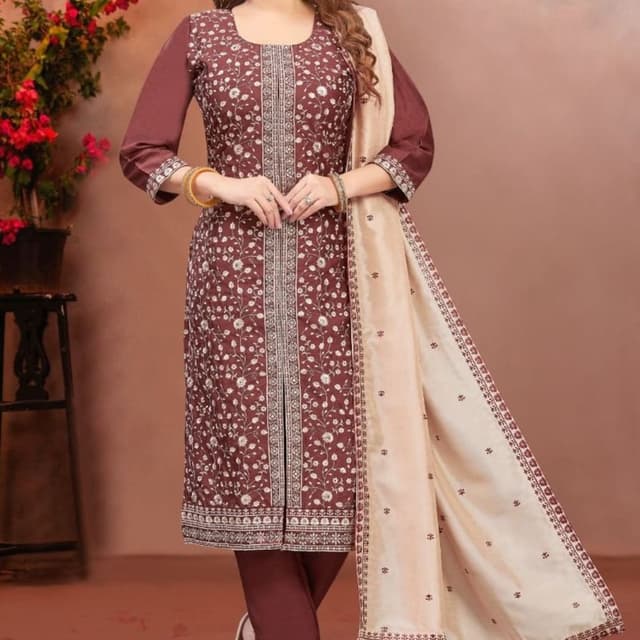Brown Salwar Suite