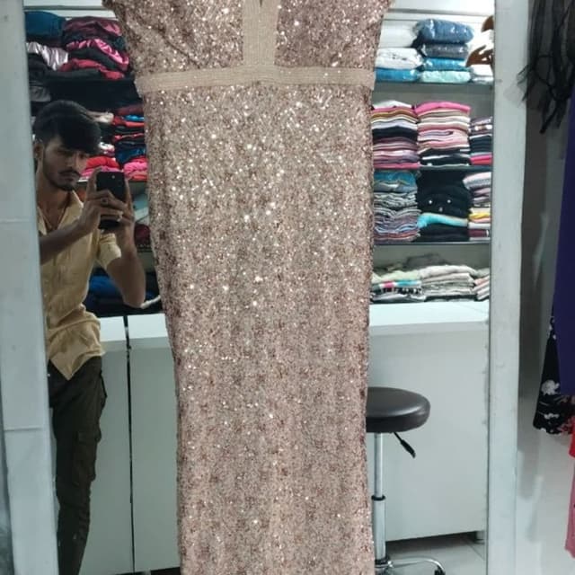 Champagne gold Dress