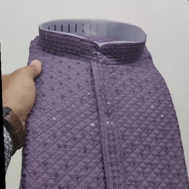 Purple Kurta