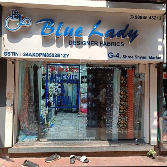 Blue lady 